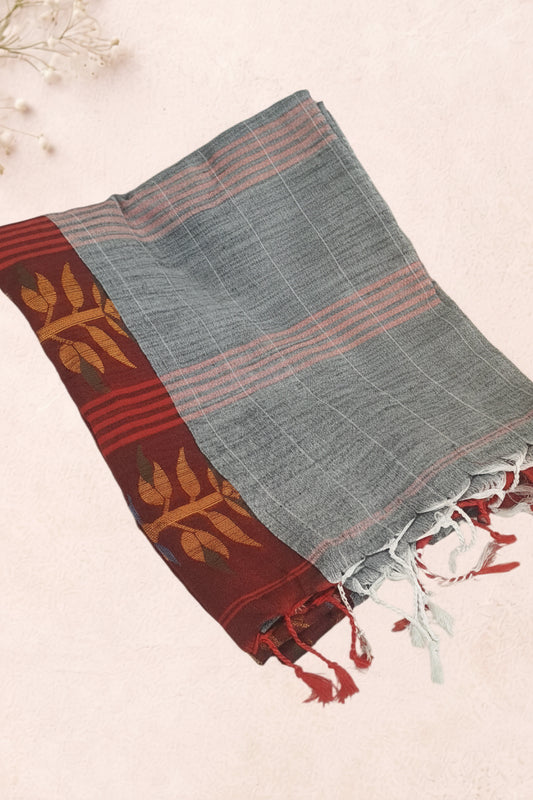 Gray Handloom Cotton