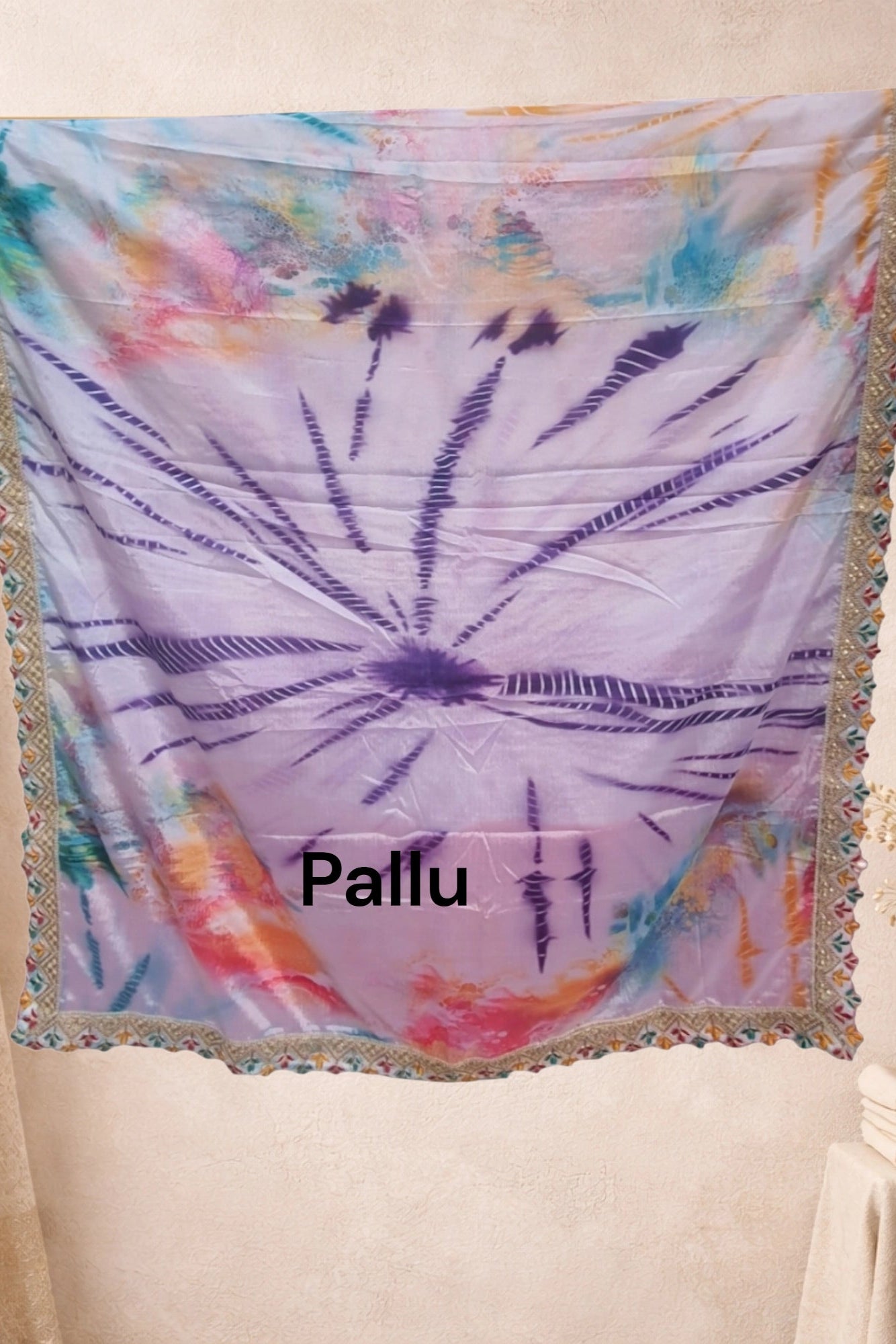 Multicolor_Vibrant_Shibori_saree1.1