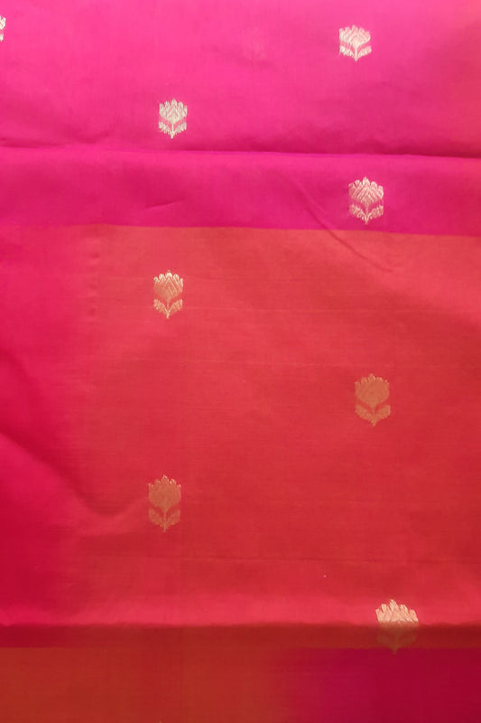 Orange_Pink_Pure_Maheshwari_Saree1