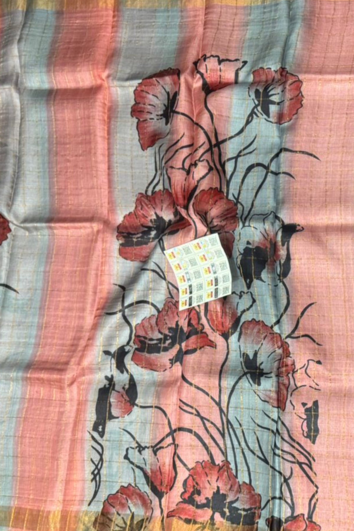 Pure handloom tussar saree