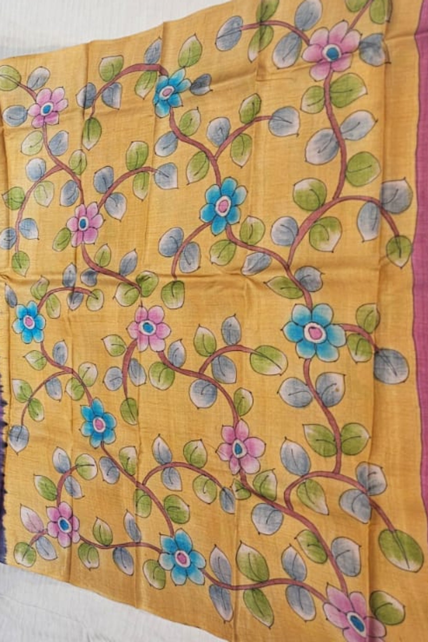 Pure_tussar_Fusion_shibori_and_kalamkaris_saree