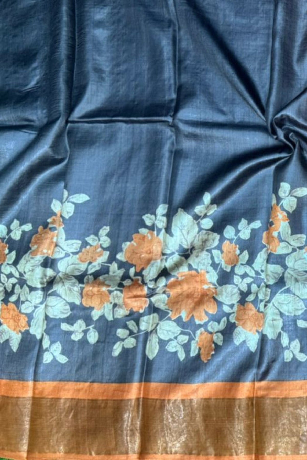 Pure handloom Tussar Saree