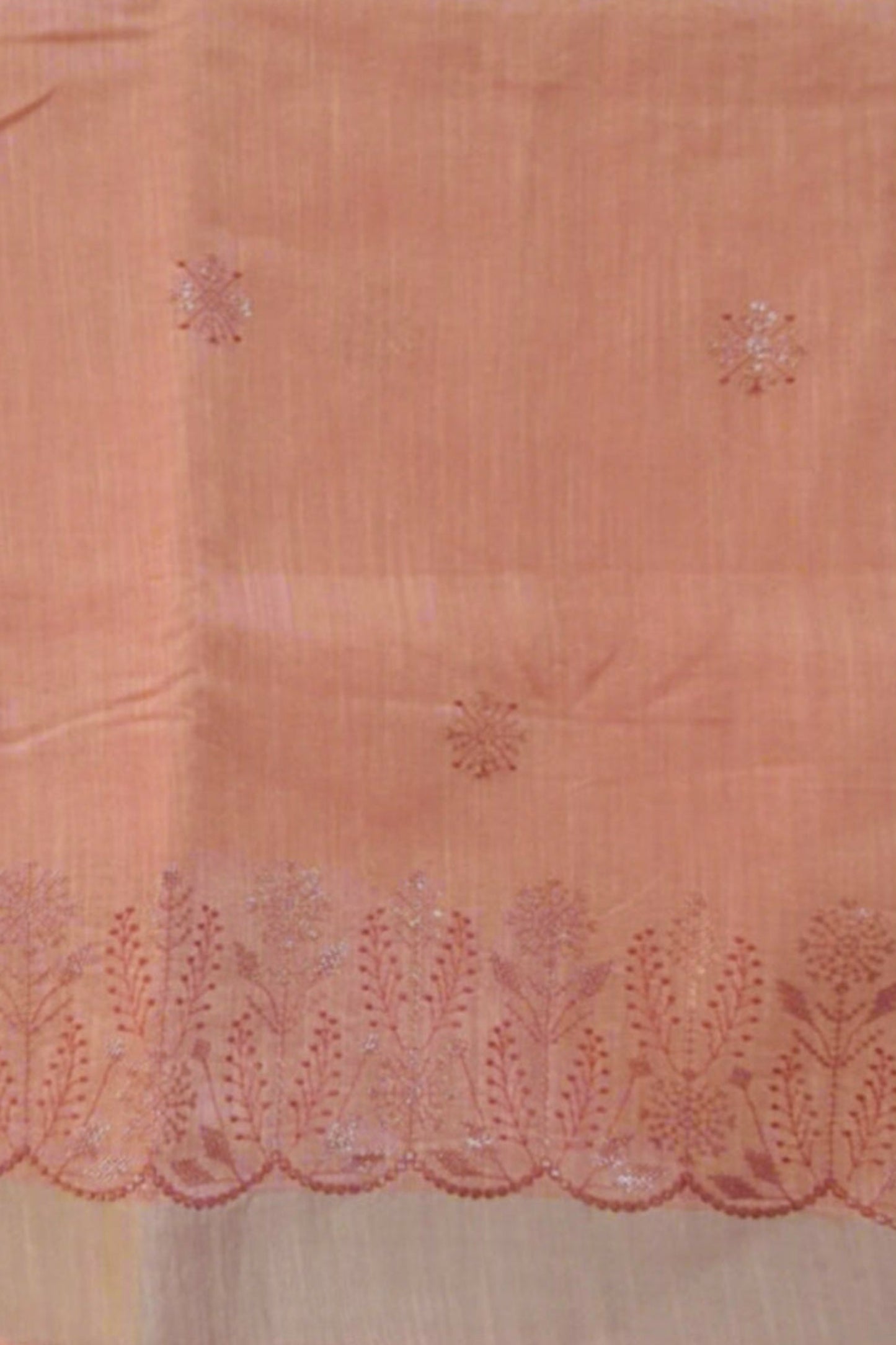 Light Blush Pink Linen saree comfortable easy to carry light weight