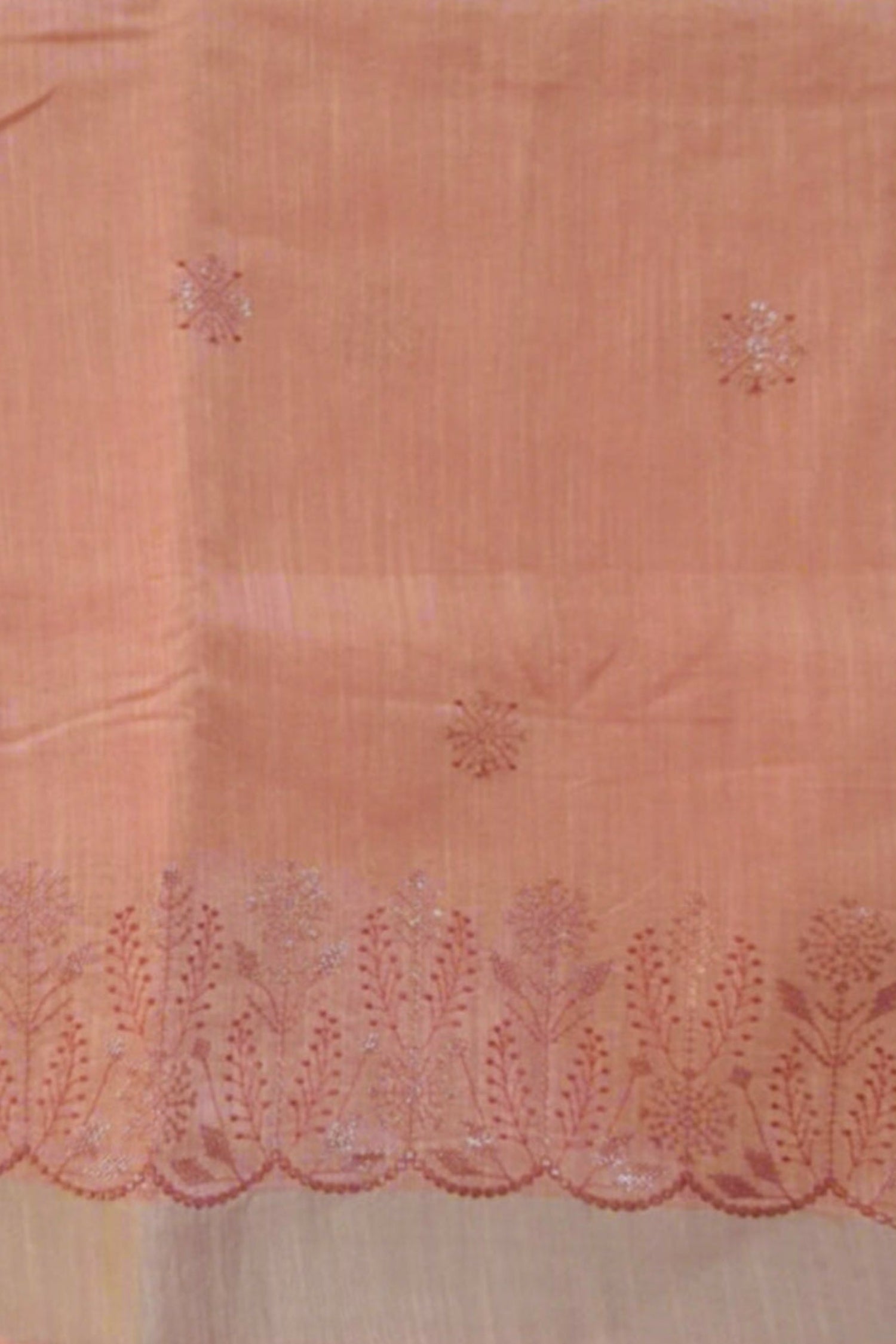 Light Blush Pink Linen saree comfortable easy to carry light weight
