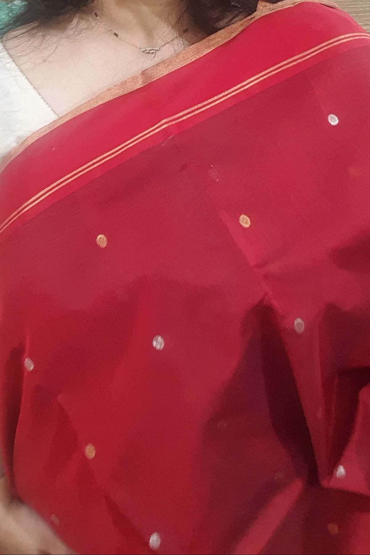 pure handloom chanderi saree