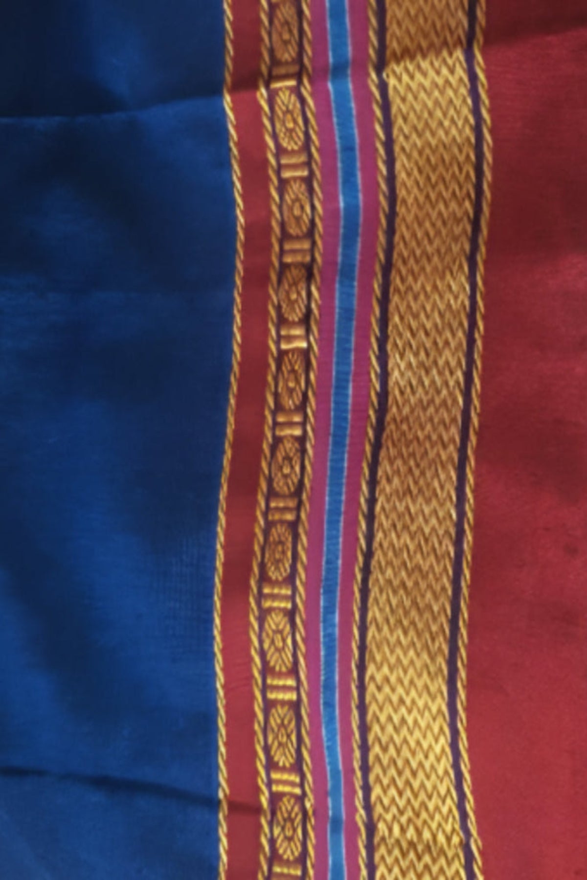 Royal Blue sari  Ilkal Cotton saree