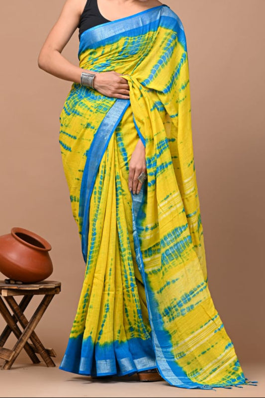 cotto liene saree