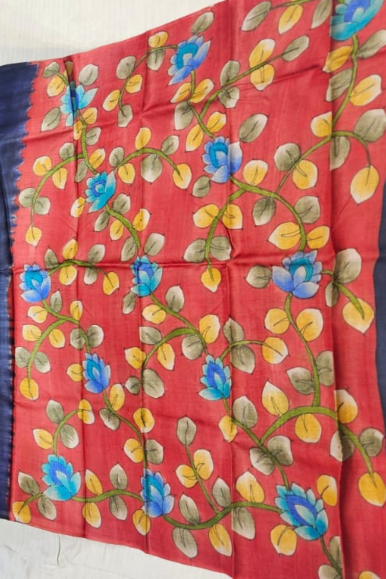 fusion_saree_of_shiobri_kalamkari