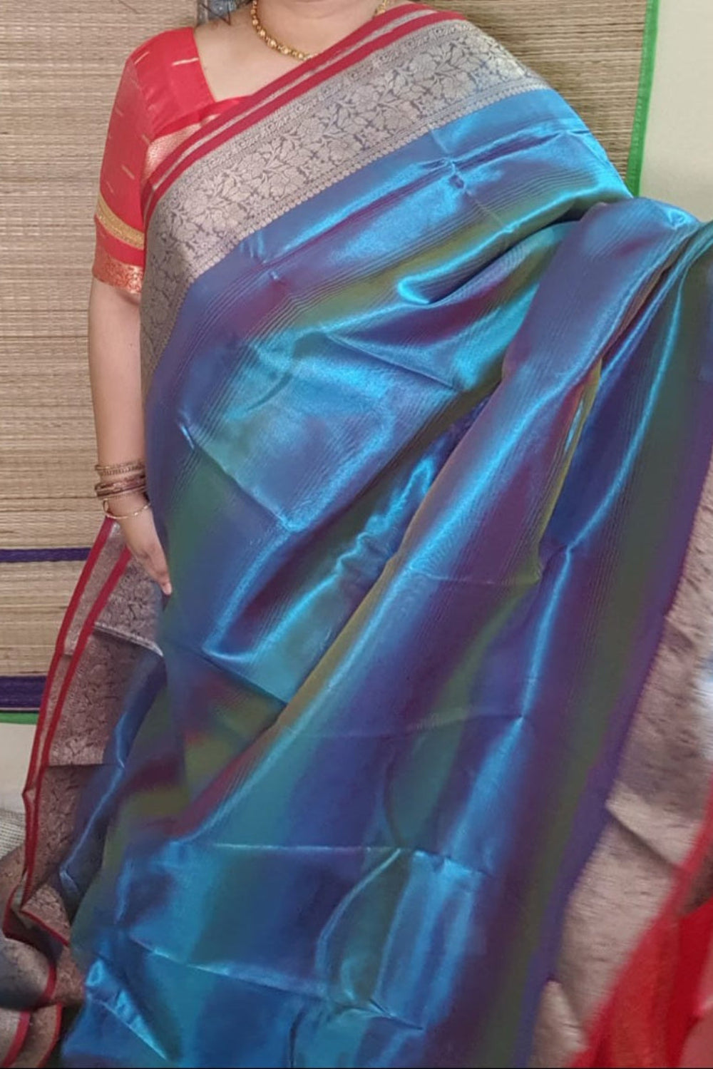 Koonjitha glass tissue saree1.1