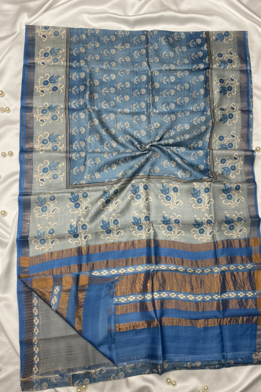 Pure handloom tussar saree2.3