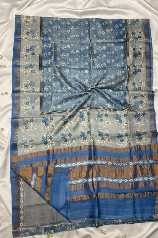 Pure handloom tussar saree2.3