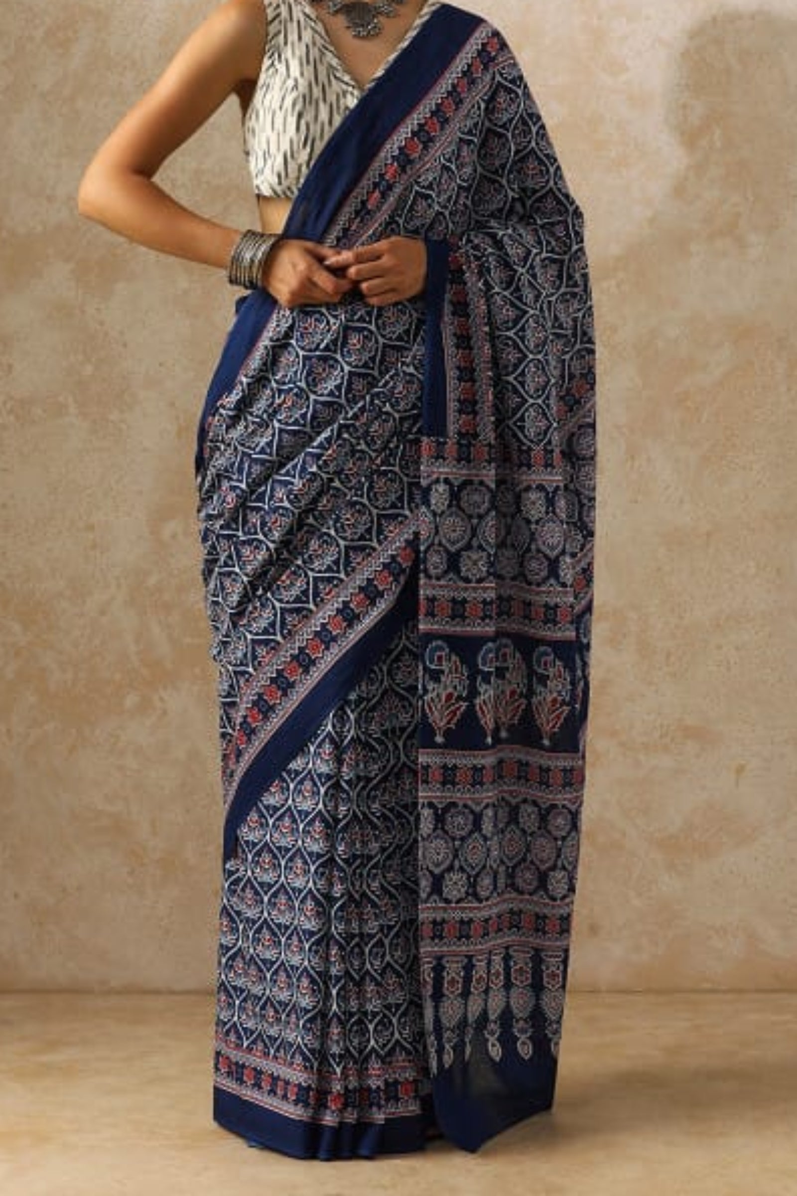 mul cotton saree