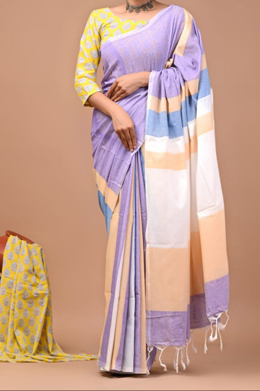 pure khadi saree
