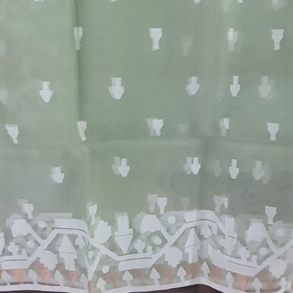 Bottle GreenMuslin Silk