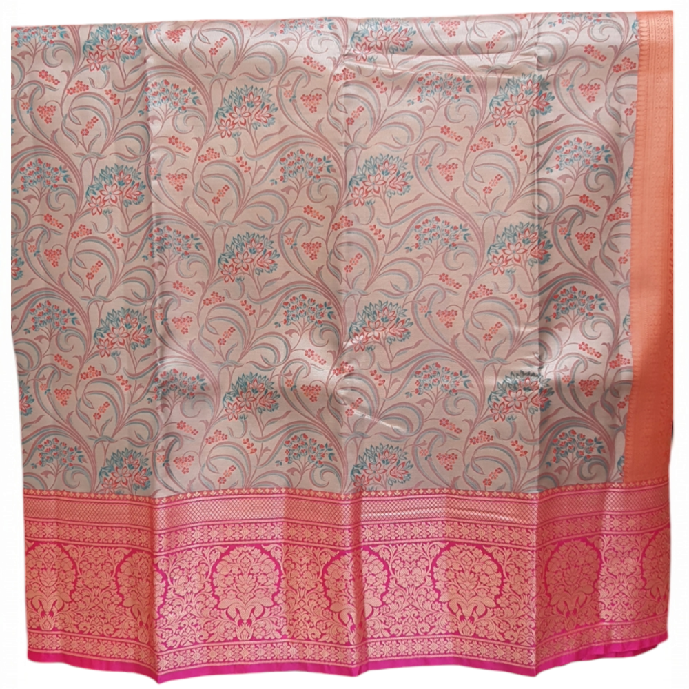 Steel Grey Saree Pure Silk Saree Kanjivaram Wedding occasion party function