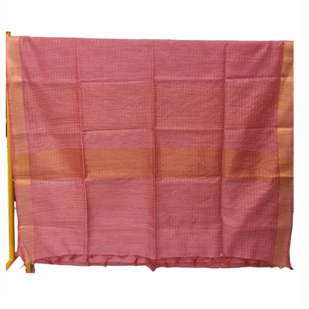 Berry Pink Saree Pure Silk Saree Sari wedding  function party light weight easy to carry