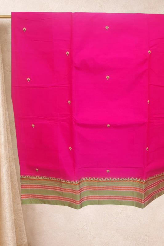 Dark Pink ilkal saree