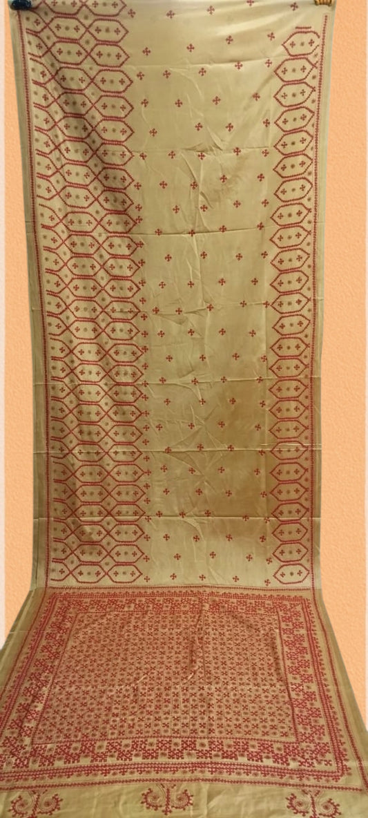 Hand Kantha Semi Silk HK12